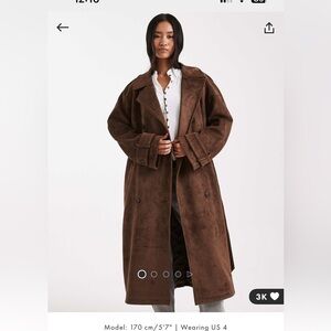 ASOS Brown Trench Coat